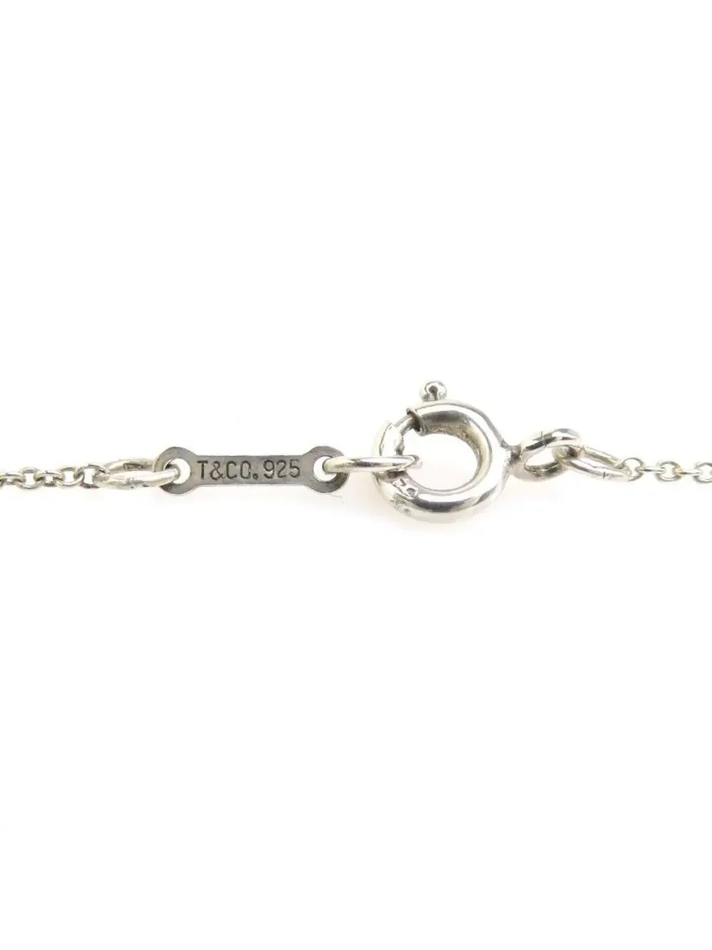 Auth Tiffany&Co. Small Cross Necklace #300092T12B